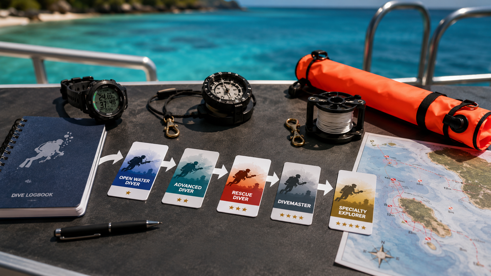 My SSI Progression Plan: From Open Water to Master Diver