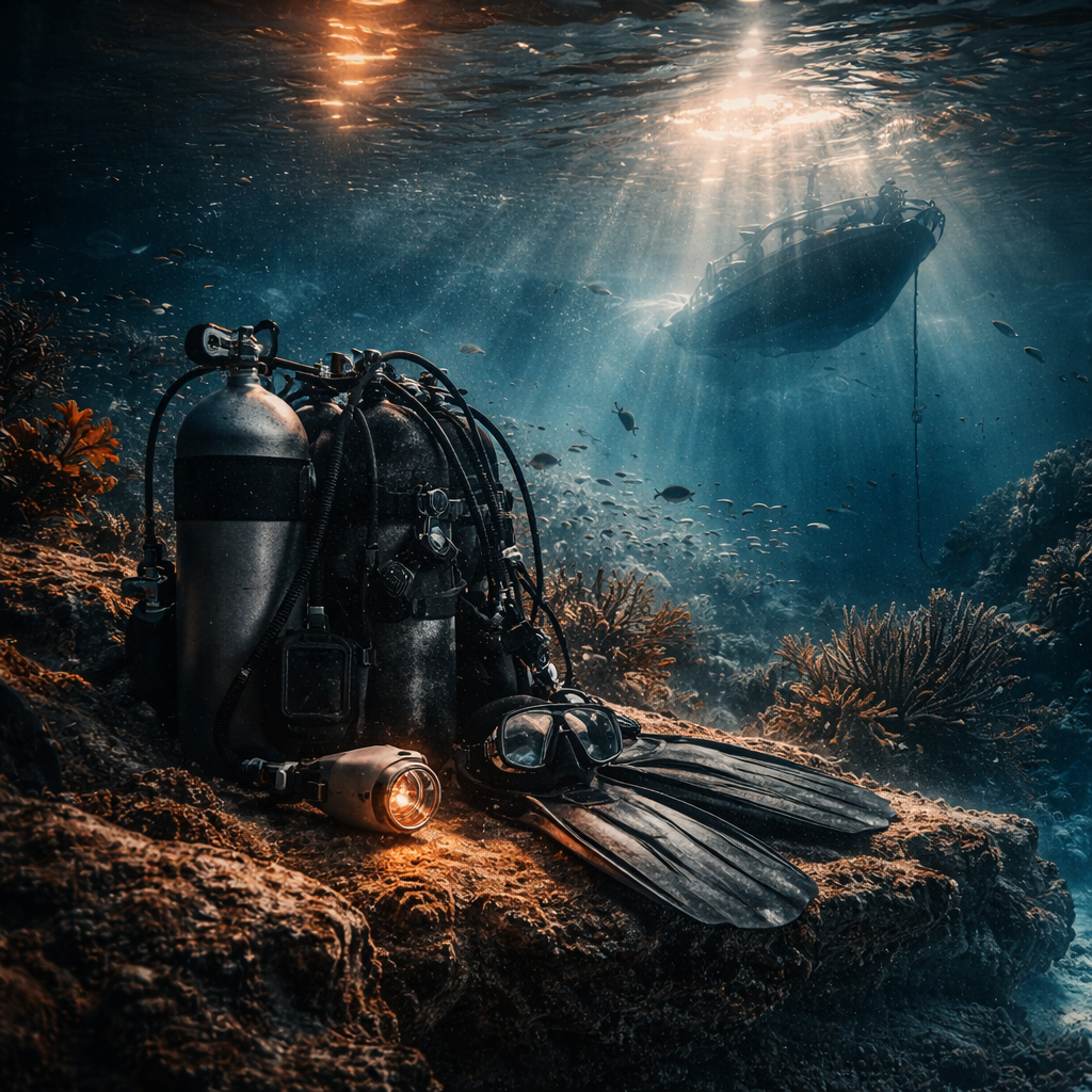 Scuba, ocean, or exploration image